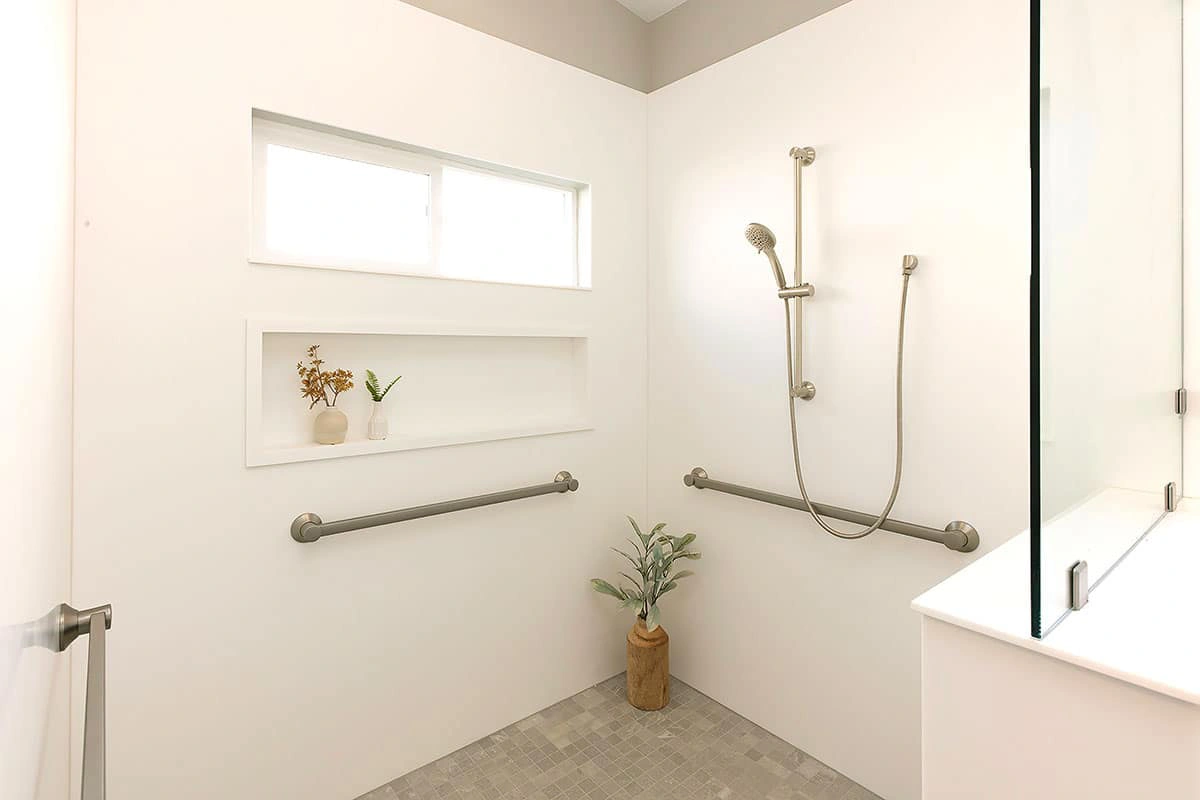 Small simple bathroom
