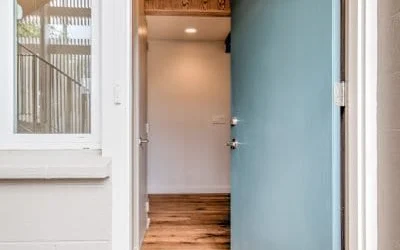 Downstairs entry