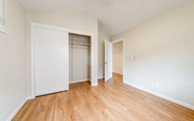 The other master suite is also accessible, bright and airy.