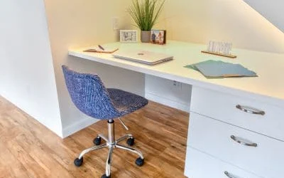 Built in desk